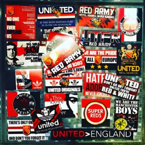 Man Utd Stickers - The Red Army Collection