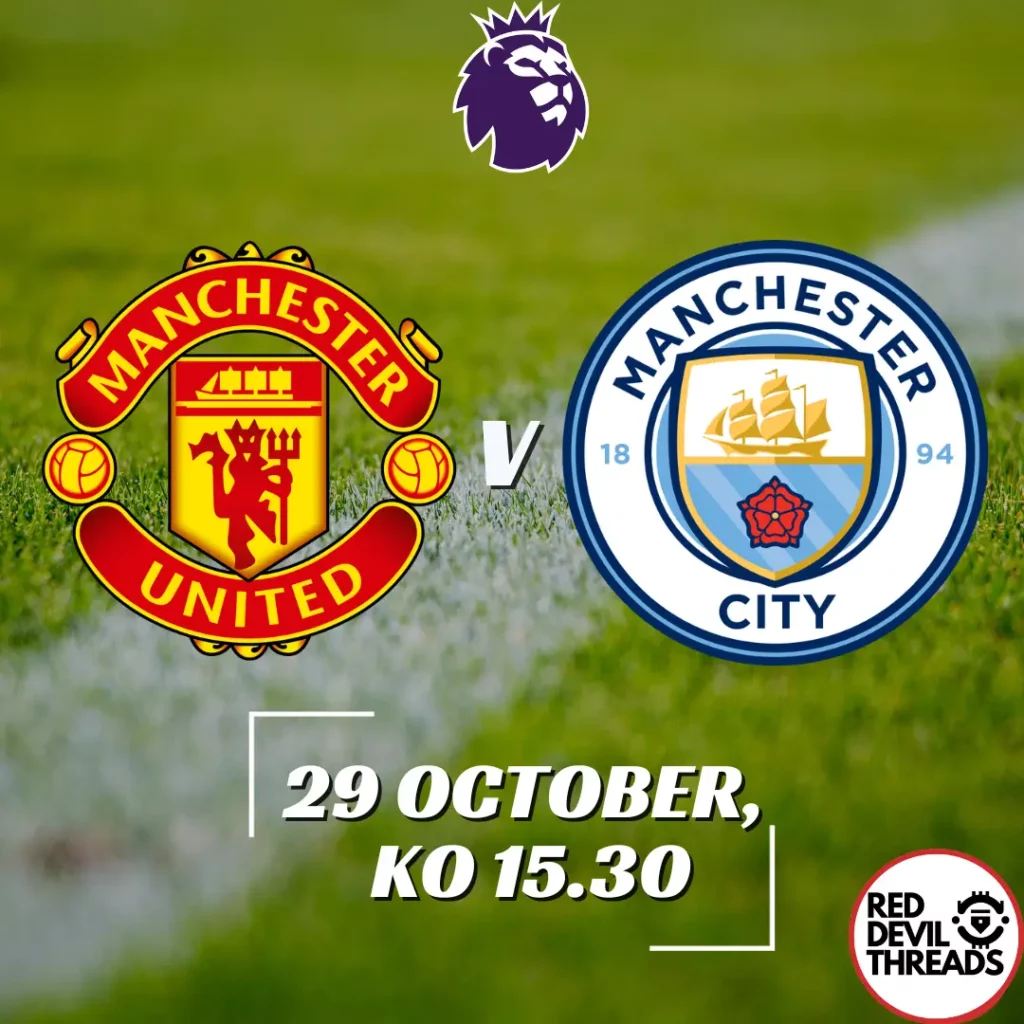Man Utd vs Man City Premier League Old Trafford