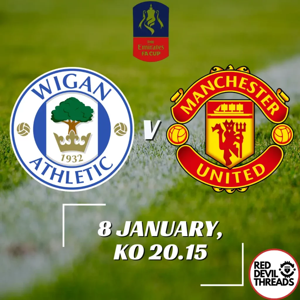 Wigan V Man Utd 8th January 2024 FA Cup