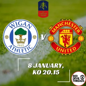Wigan V Man Utd 8th January 2024 FA Cup