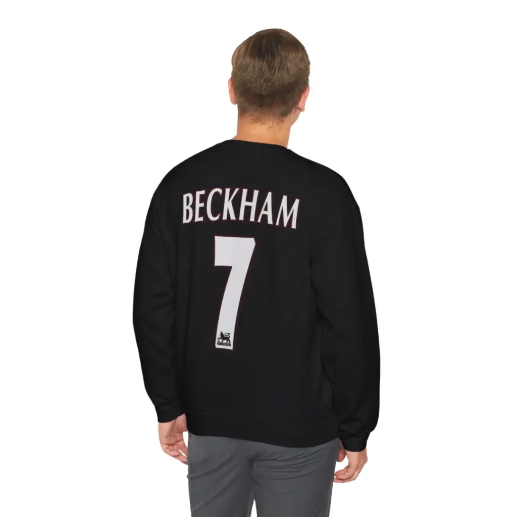 Red Devil Threads David Beckham Sweatshirt Image Four