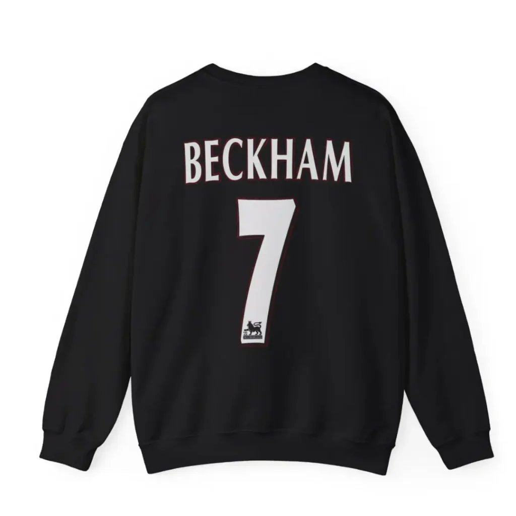 Red Devil Threads David Beckham Sweatshirt Image Two
