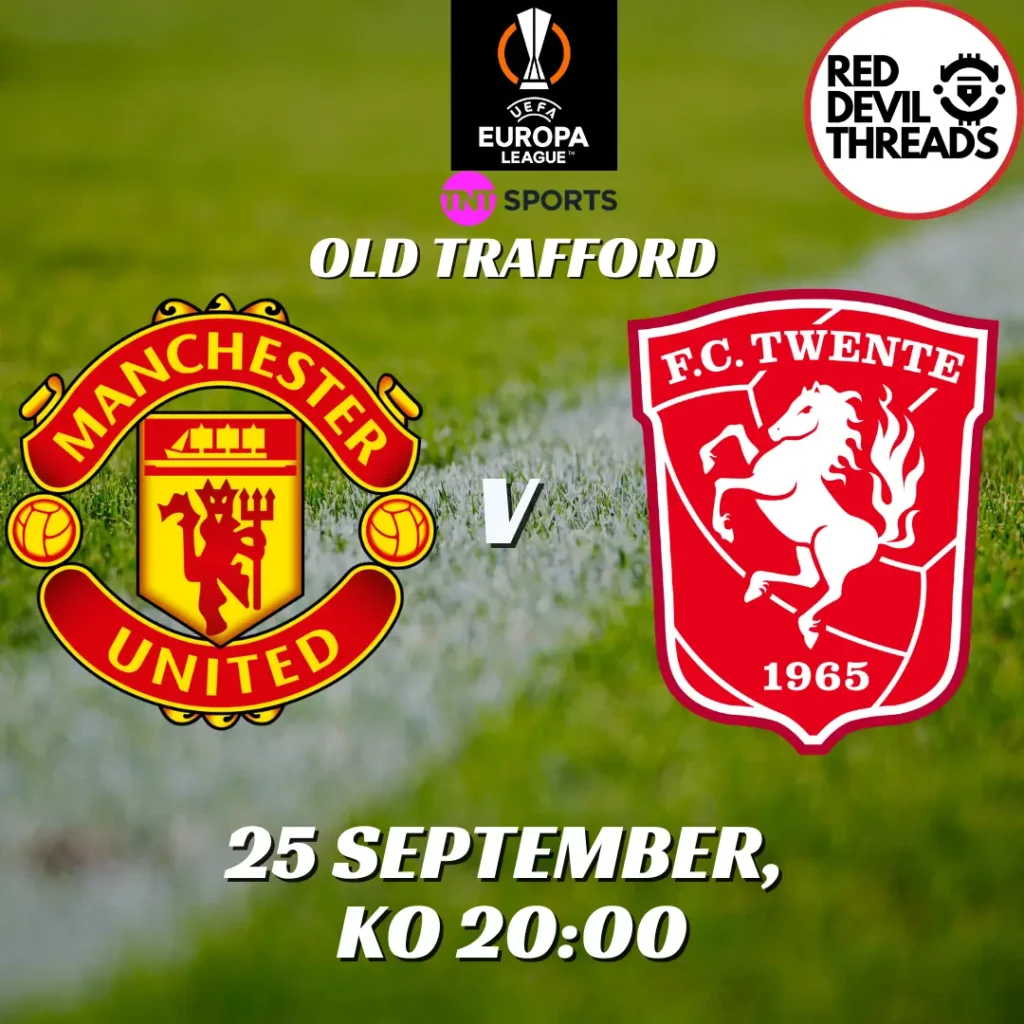 Man Utd V FC Twente 25th September 2024 UEFA Europa League